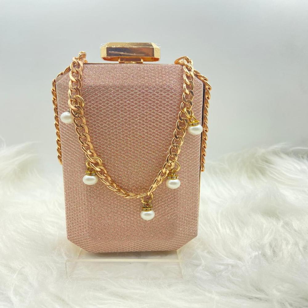 Geometric Glam Clutch