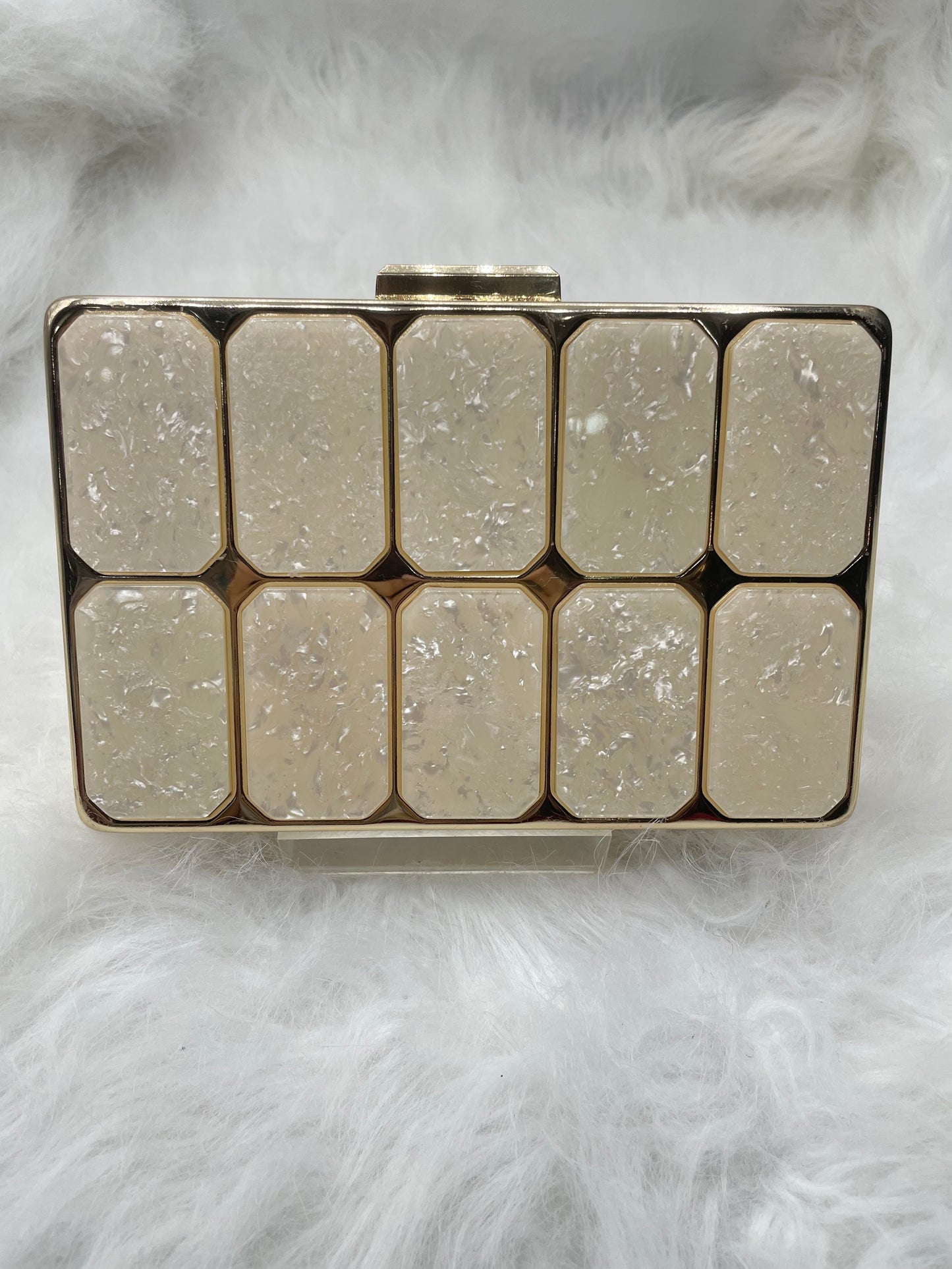 Ethereal Marble Clutch