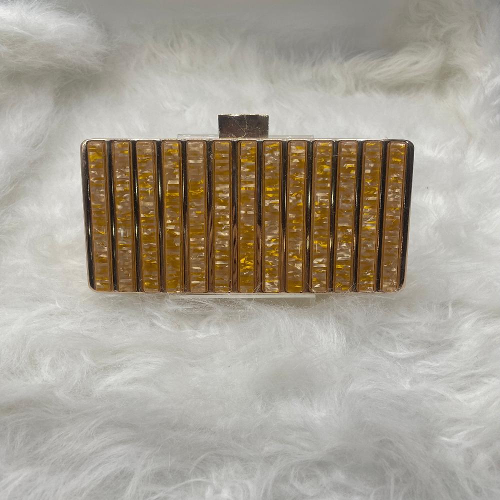 Luxe Marble Fusion Clutch