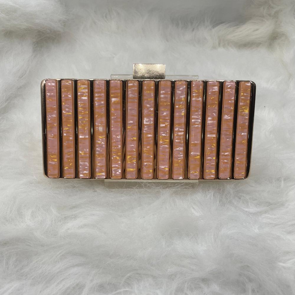 Luxe Marble Fusion Clutch