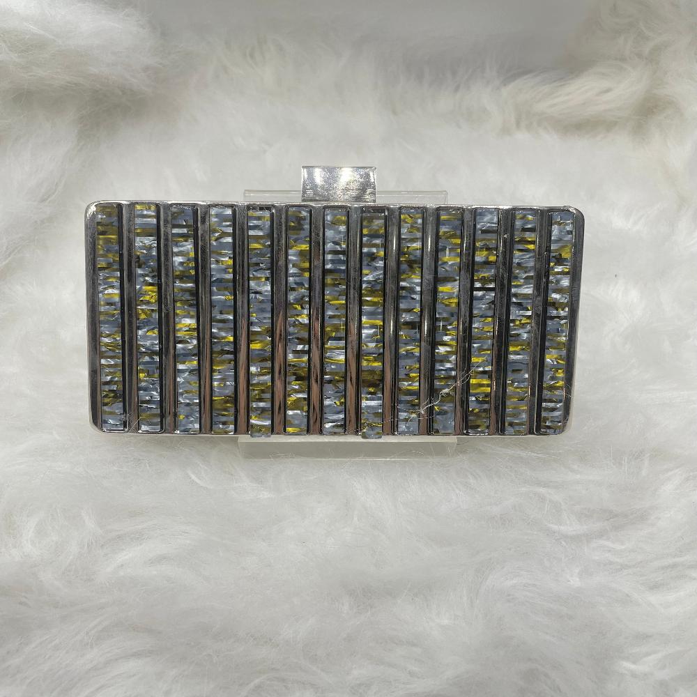 Luxe Marble Fusion Clutch