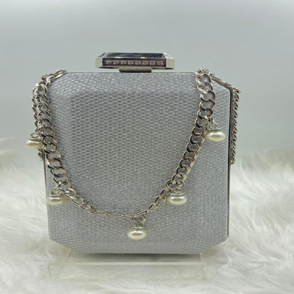 Geometric Glam Clutch