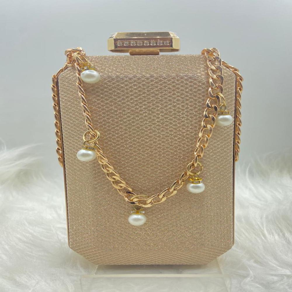 Geometric Glam Clutch
