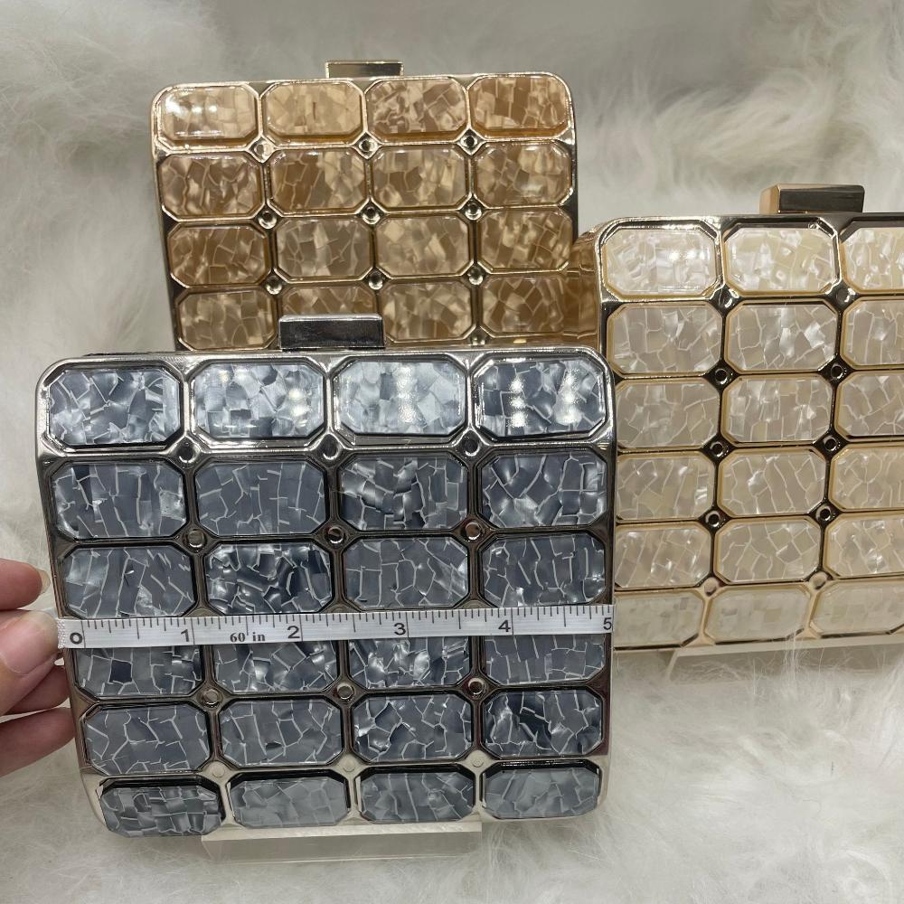 Glamour Stone Clutch