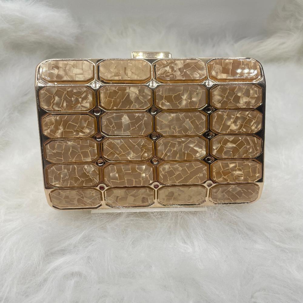 Glamour Stone Clutch